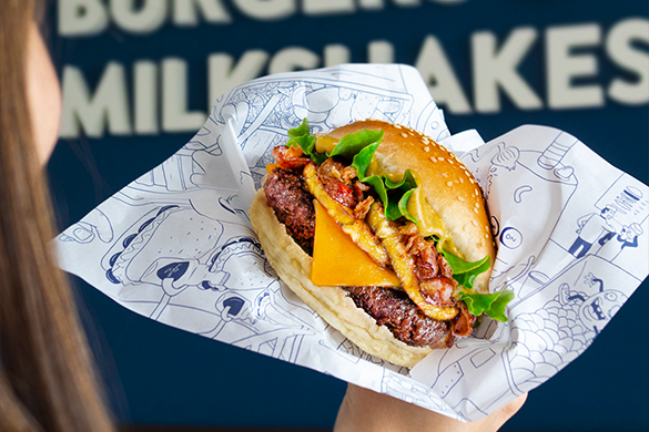 Les Burgers de Papa Nouveau burger du moment la nana